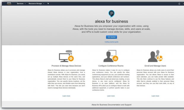 Amazon has been working with businesses and developers to bring Alexa into the office. The company ...