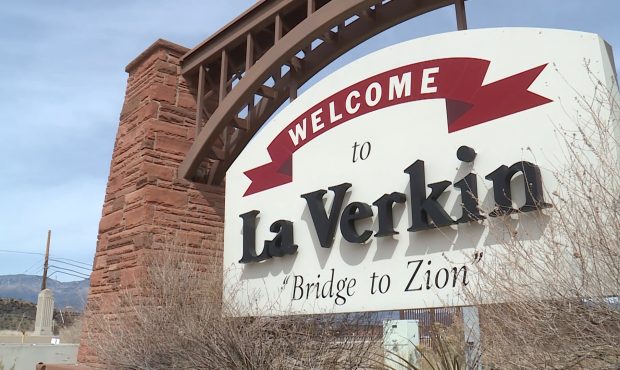 LaVerkin city sign...