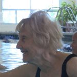 Carolee Harmon is 84-years-old and still remains very active through water aerobics. Source - KSL TV