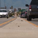 Grant Schultz and his team of grad students found adding a raised median to prevent people from turning left can significantly reduce the chance of a crash. Source - KSL TV