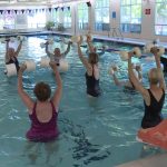 Sheila Fredman said her water aerobics class has helped her return to the active lifestyle she once loved. Source - KSL TV