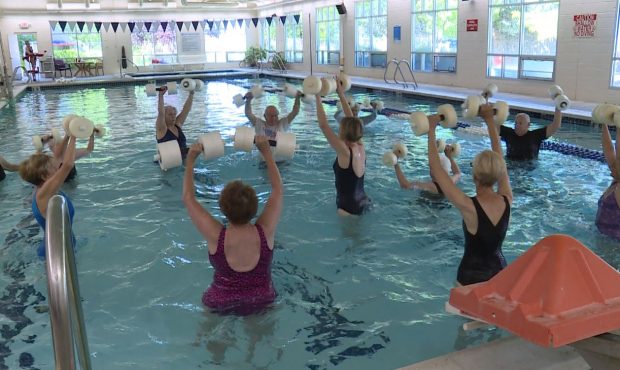 Sheila Fredman said her water aerobics class has helped her return to the active lifestyle she once...