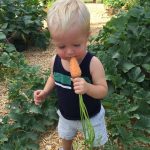 Michelle and Jason Conover started their garden when their son Jensen was only 1-year-old. They document their kids next to the garden each year.