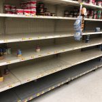 North Carolina Beach/Wilmington Walmart has empty shelves as residents prepare for Hurricane Florence.