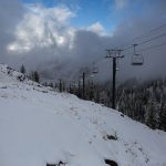Alta Ski Area First Snow. Credit: Rocko Menzyk

