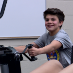 Seventh grade student Sawyer Sutton said the new fitness center will help his football team play better.