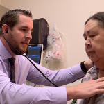Respiratory therapist Kyle White meets with Patty Hannert to build a treatment plan and to educate her on how to manage her illness.
Source - KSL TV