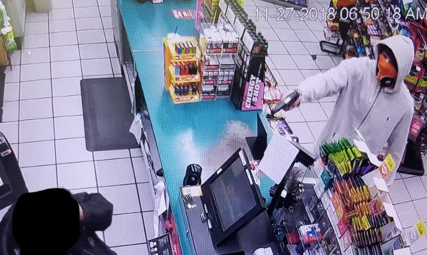 Police are asking for the public's help identifying a man involved in an armed robbery in Layton....