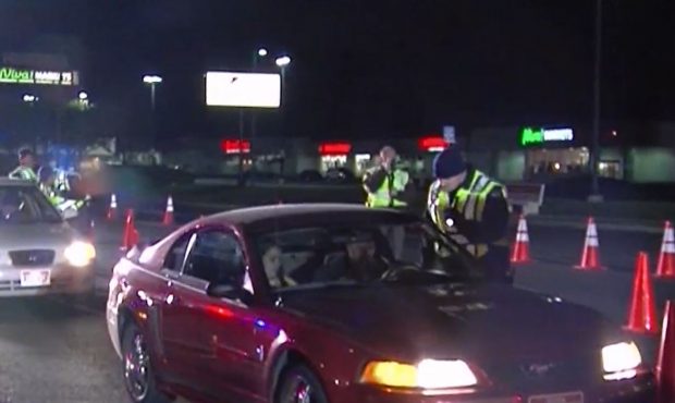 The Utah Highway Patrol was out in force Halloween night....