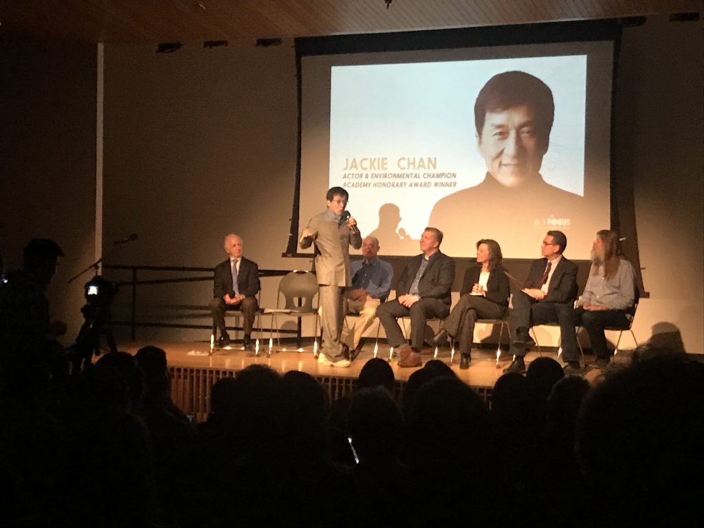Jackie Chan panel discussion at The Leonardo