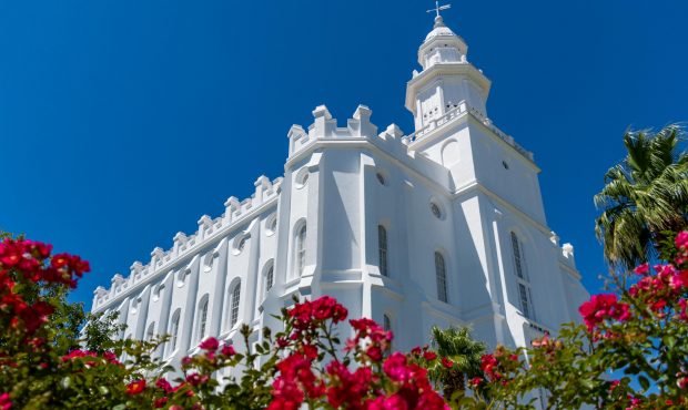 The St. George temple of The Church of Jesus Christ of Latter-day Saints. Photo: Intellectual Reser...
