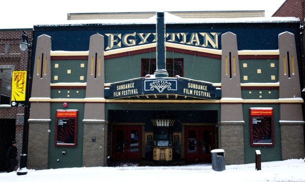 PARK CITY, UT - JANUARY 20: A view of signage at the Egyptian theater before the 2016 Sundance Film...