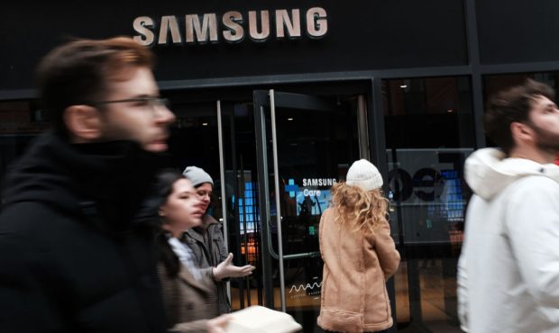 NEW YORK, NEW YORK - JANUARY 08: A Samsung storefront is seen in Manhattan on January 08, 2019 in N...