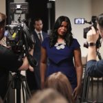 CHICAGO, ILLINOIS - FEBRUARY 22: Cook County State's Attorney Kim Foxx arrives for a press conference to announce that charges have been filed against singer R. Kelly on February 22, 2019 in Chicago, Illinois. Kelly has been charged with 10 counts of aggravated sexual abuse of four victims, at least three between the ages of 13 and 17.   (Photo by Scott Olson/Getty Images)