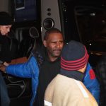 CHICAGO, ILLINOIS - FEBRUARY 22:  R&B singer R. Kelly arrives at the 1st District-Central police station on February 22, 2019 in Chicago, Illinois. Cook County State's Attorney Kim Foxx announced today that Kelly has been charged with 10 counts of aggravated sexual abuse of four victims, at least three between the ages of 13 and 17.  (Photo by Scott Olson/Getty Images)
