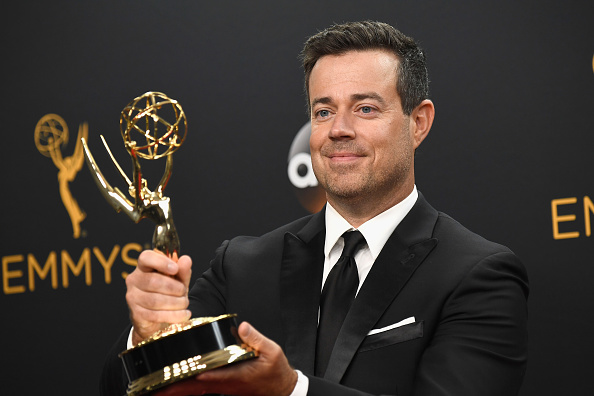 TV personality Carson Daly, winner of Best Reality Competition Program for "The Voice", poses in the press room during the 68th Annual Primetime Emmy Awards at Microsoft Theater on September 18, 2016 in Los Angeles, California. "Last Call With Carson Daly" will be coming to an end. (Photo by Frazer Harrison/Getty Images)