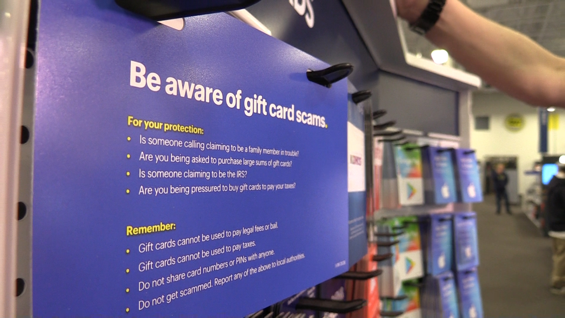 Supermarkets on alert for iTunes gift card scams warning staff