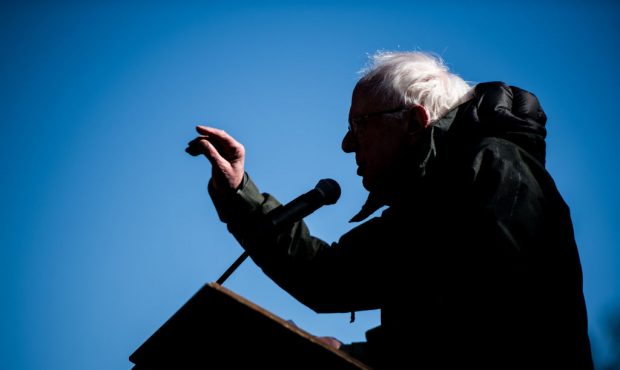 COLUMBIA, SC - JANUARY 21: U.S. Sen. Bernie Sanders (I-VT) addresses the crowd during the annual Ma...