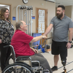 Patrick Oki met Terry Conley in the Neuro-Specialty Rehab unit at Intermountain Medical Center.