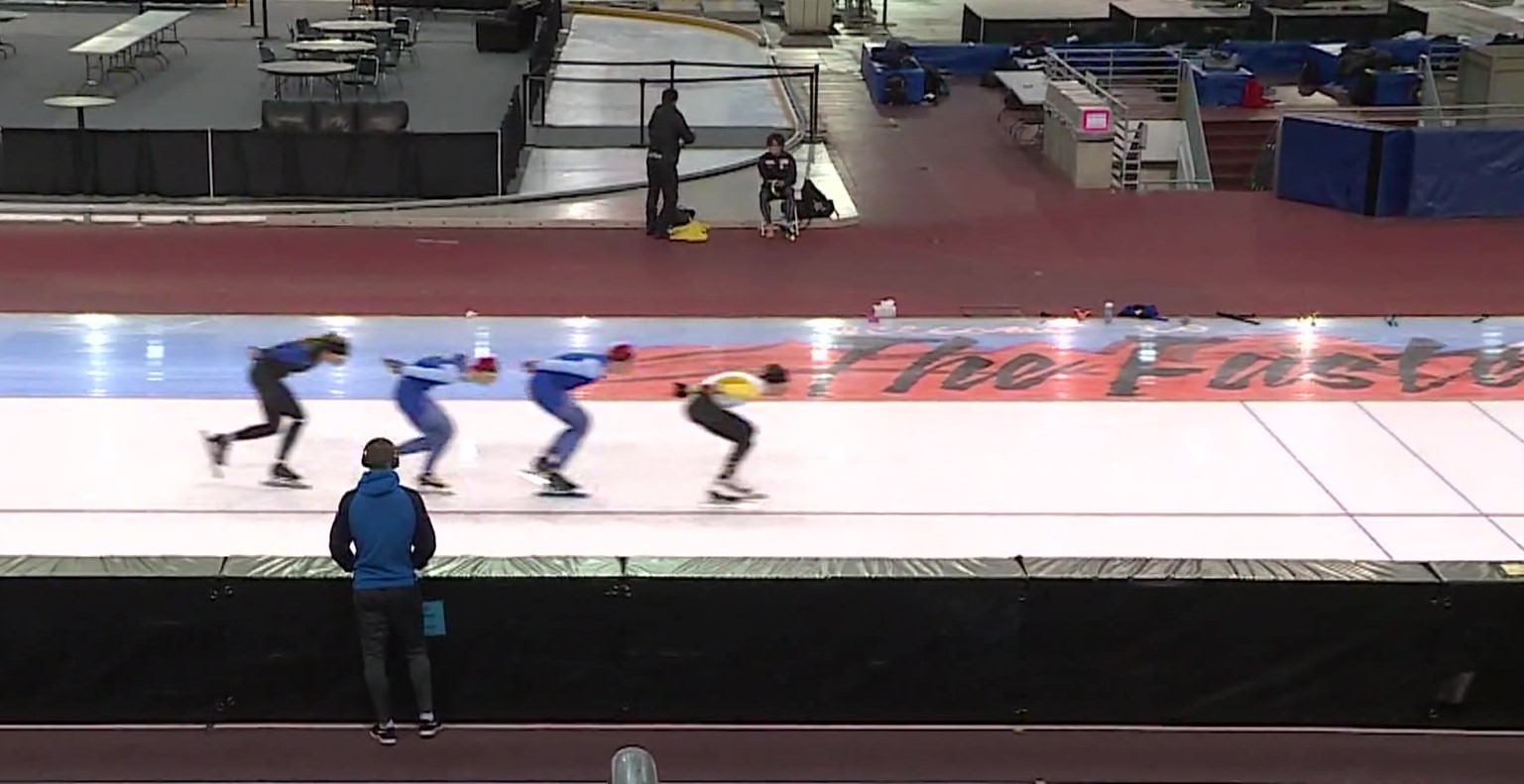 ISU World Cup Speed Skating Final Happening At Olympic Oval