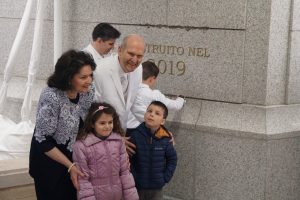 President Russell M. Nelson dedicated the Rome Italy Temple of The Church of Jesus Christ of Latter-day Saints on March 10, 2019.