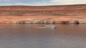 A view of Lake Powell.