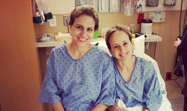 Amber Taylor was inspired to donate her kidney after watching her boss receive a transplant from he...