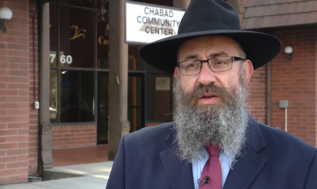 Rabbi Benny Zippel of the Chabad Community Center in Salt Lake City...