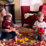 Heather Dopp uses the Babies Help Mommies app to monitor her mental health.