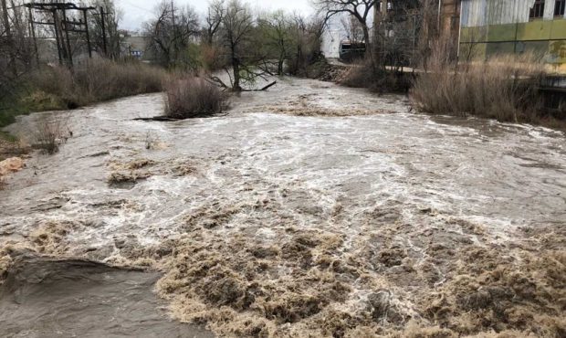 FILE: This images shows the Weber River following a storm and melting snowpack....