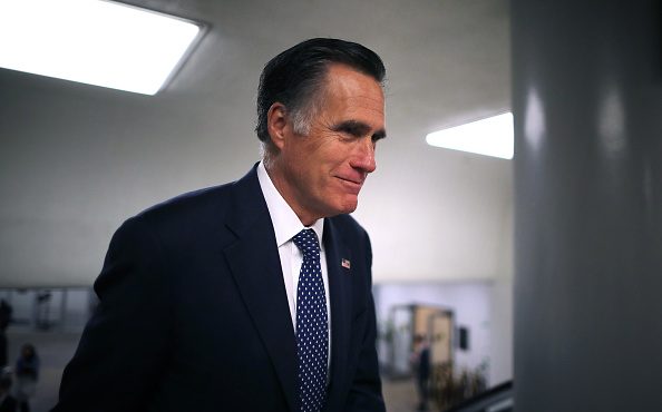 FILE: Sen. Mitt Romney (Photo by Chip Somodevilla/Getty Images)...