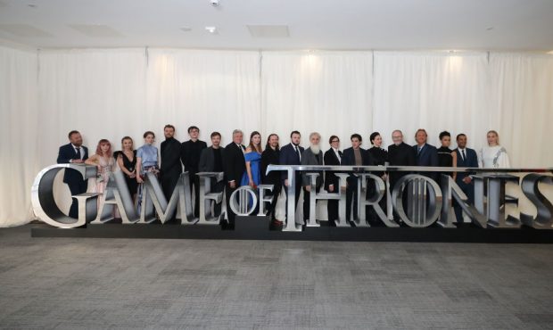 BELFAST, NORTHERN IRELAND - APRIL 12: The cast of Game of Thrones attend the "Game of Thrones" Seas...