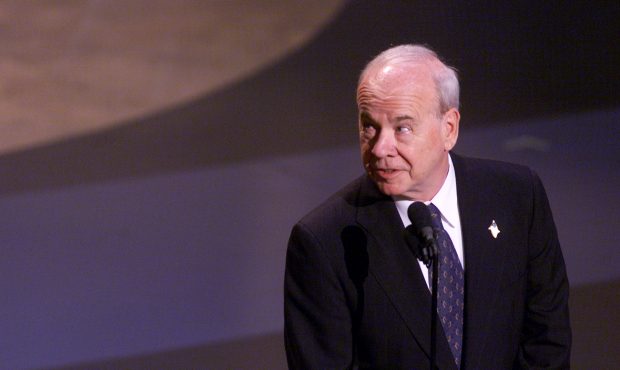 Tim Conway presents at the 53rd Annual Prime-Time Emmy Awards held at the Shubert Theatre, Los Ange...
