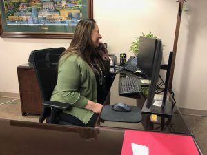 Destiny Garcia works in the Salt Lake County Mayor's office