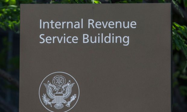 WASHINGTON, DC - APRIL 15: The Internal Revenue Service (IRS) building stands on April 15, 2019 in ...