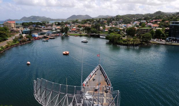 FILE: Island of St. Lucia, Caribbean (U.S. Navy photo by Mass Communication Specialist 1st Class Da...