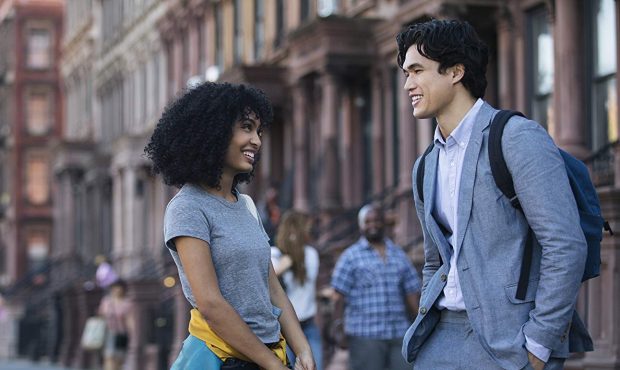 Yara Shahidi and Charles Melton in The Sun Is Also a Star...