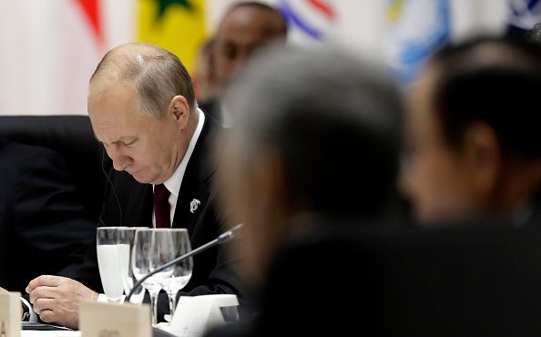 Russia President Vladimir Putin (Photo by Kiyoshi Ota - Pool/Getty Images)...