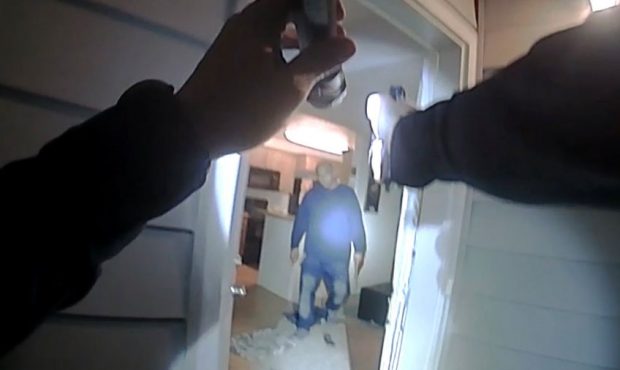 Body cam video shows the moments before Jamal Bell was shot 11 times by four police officers respon...