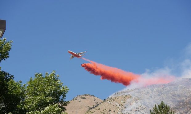 Round Peak Fire (Photo: Utah Fire Info)...
