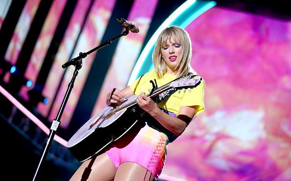 Taylor Swift (Photo by Rich Fury/Getty Images for iHeartMedia)...