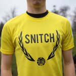 LONDON, ENGLAND - FEBRUARY 18: The snitch runner poses in their uniform during the Crumpet Cup quidditch tournament on Clapham Common on February 18, 2017 in London, England. Quidditch is the fictional game played by Hogwarts students in JK Rowling's Harry Potter novels.  In 2005 two college students in Vermont created "Muggle Quidditch" to be played on a field for non-magical participants. The sport took off and is now played by  hundreds of teams across the world with a global cup competition every two years. True to the original game two teams of seven players sitting astride "broomsticks". Each team has to advance the quaffle ball to one of three opposing hoops against bludgers who knock out the players. The game is won when the snitch (a tennis ball in a sock) is caught and whoever has the most points wins.  (Photo by Jack Taylor/Getty Images)