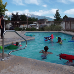 Experts encourage parents to designate an official "water watcher" who is responsible for monitoring the pool.