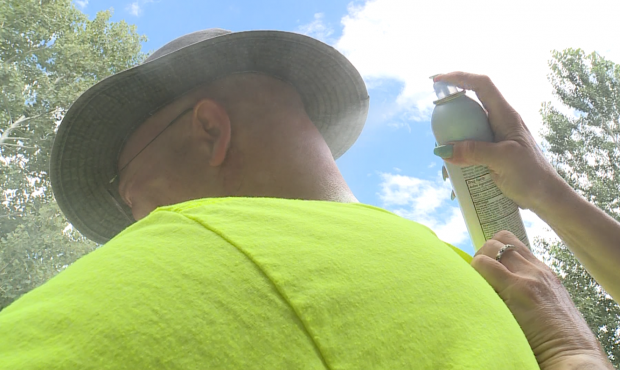 Chip Hlavacek and his wife Debra Hlavacek don't take chances. They always put sunscreen on when the...
