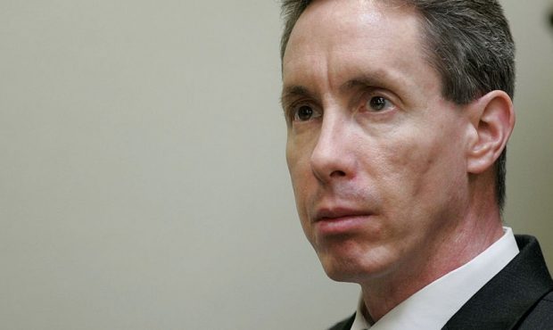 Warren Jeffs watches the proceedings during his trial on September 19, 2007 in St. George, Utah. Je...