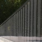 Layton's replica of the Vietnam Veterans Memorial was completed in 2018.