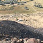 The Hepplers Fire has burned 50-to-75 acres near Richfield. (Utah Fire Info/Twitter)