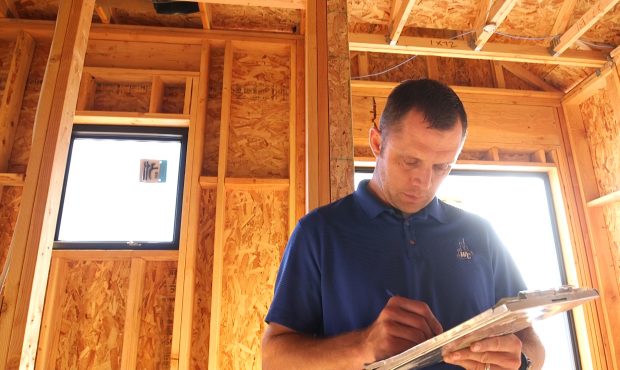 George Williams inspects a home. The KSL Investigators discovered a building problem in our state: ...