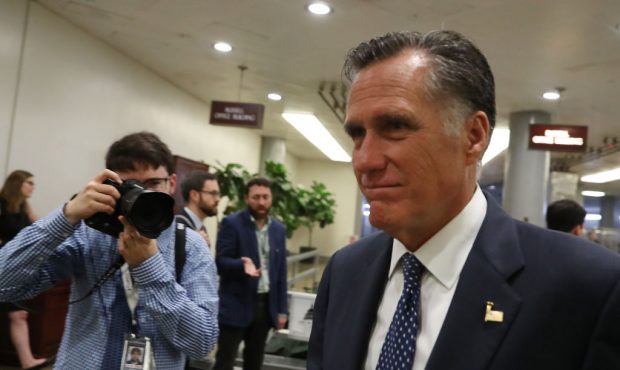 FILE: Sen. Mitt Romney, R-Utah (Photo by Mark Wilson/Getty Images)...