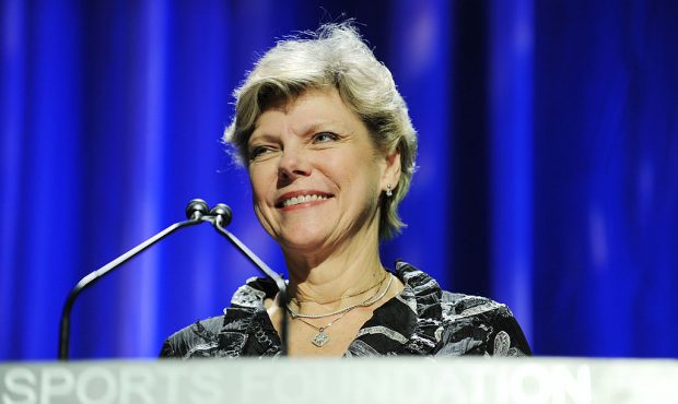 FILE: Journalist Cokie Roberts (Photo by Stephen Lovekin/Getty Images for the Women's Sports Founda...